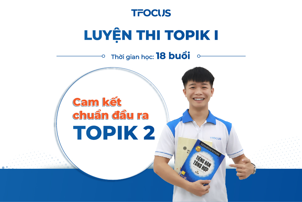 khóa luyện thi TOPIK tại TFOCUS