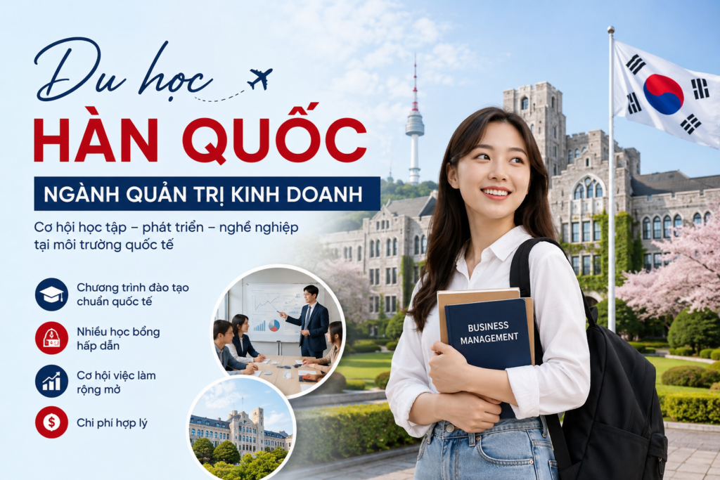 du học Hàn Quốc ngành Quản trị kinh doanh