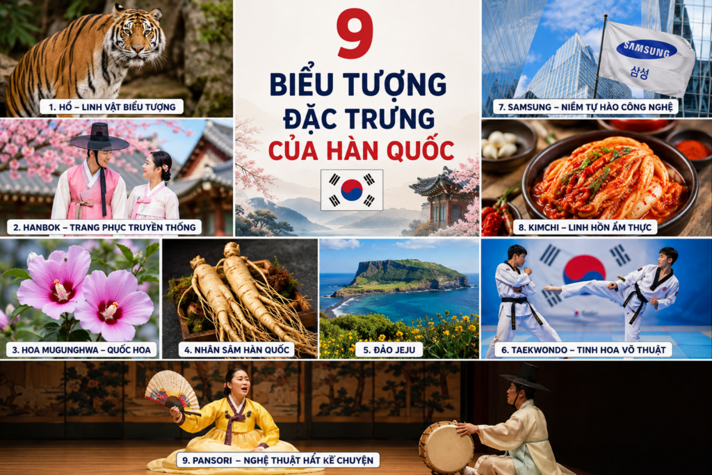 biểu tượng đặc trưng của Hàn Quốc