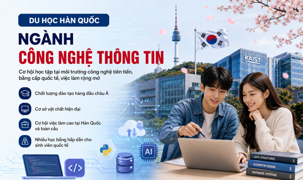 Du học Hàn Quốc ngành Công nghệ thông tin